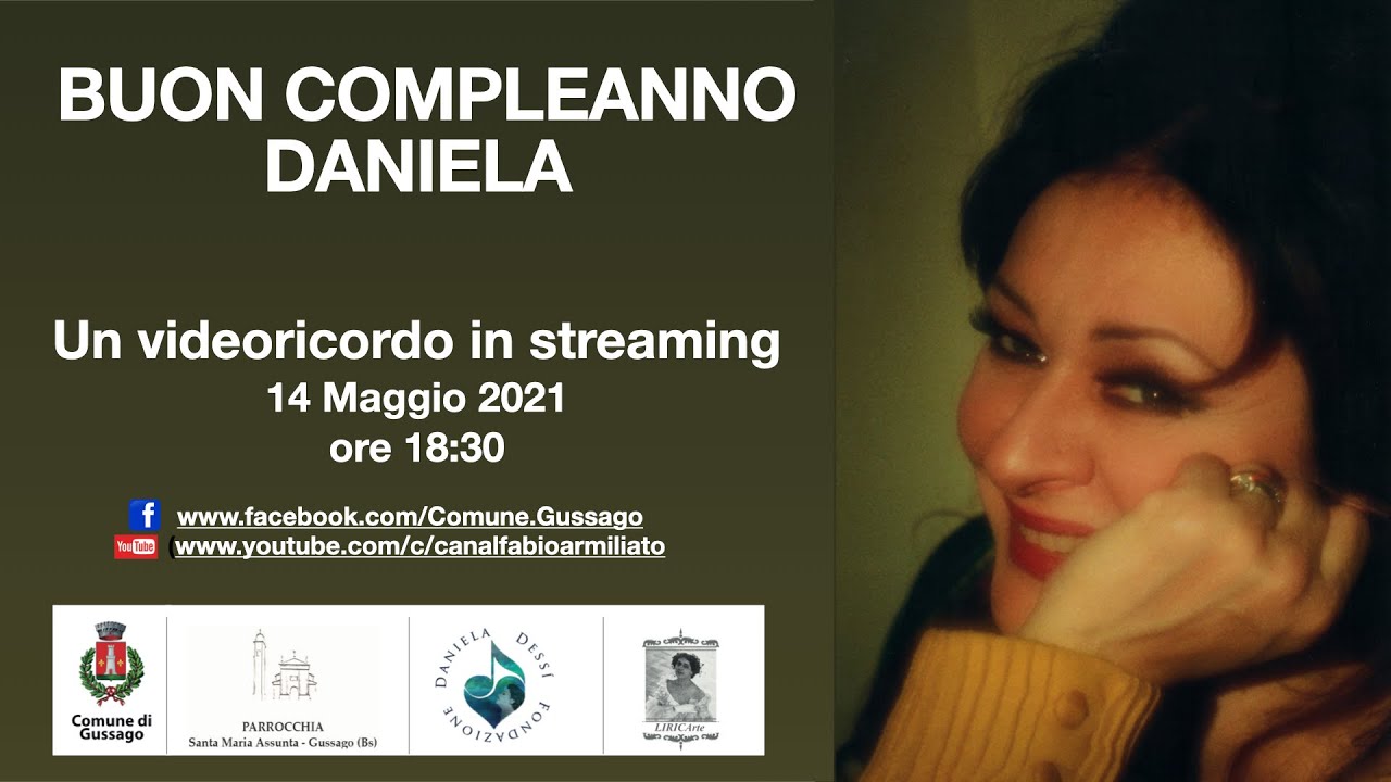 BUON COMPLEANNO, DANIELA - Gussago, 14-5-2021