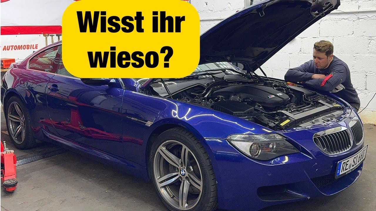 Am Getriebe gebastelt und jetzt springt der V10 nicht mehr an...