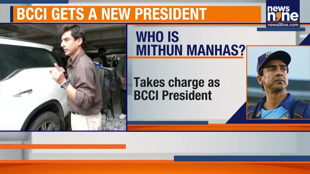 Mithun Manhas Replaces Roger Binny as New BCCI President | AGM Decisions | News9