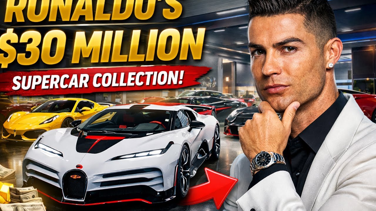 Cristiano Ronaldo’s Insane Supercar Collection ($30M Garage) | Luxury Beyond Imagination