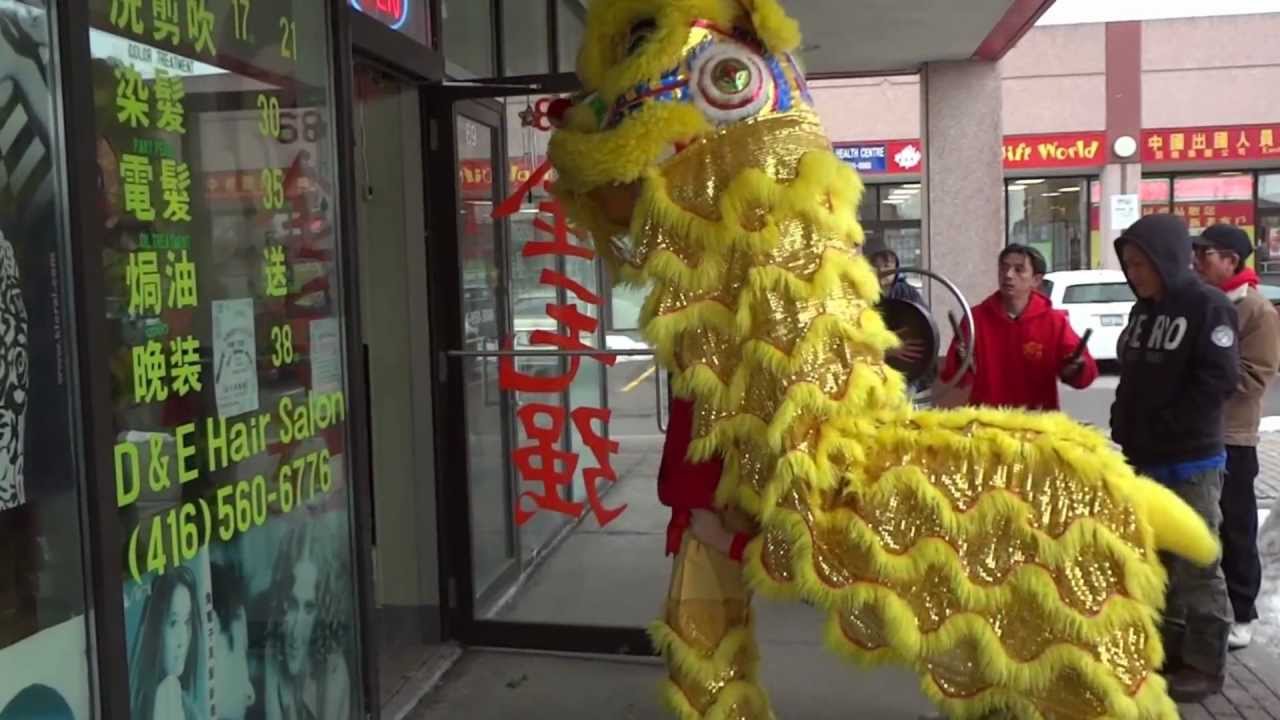 Toronto chinese new years 2013 lion dance @ Dynasty Centre