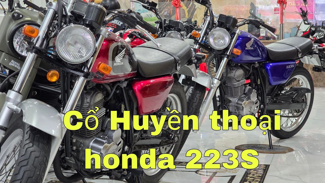 Mới về Moto Cổ Huyền thoại Honda 223S CB250 rebel 250 đủ loại tha hồ lựa | Mỹ motor 