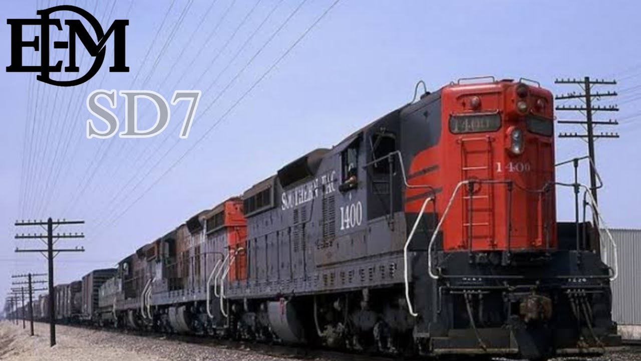 La Historia de las Locomotoras EMD SD7