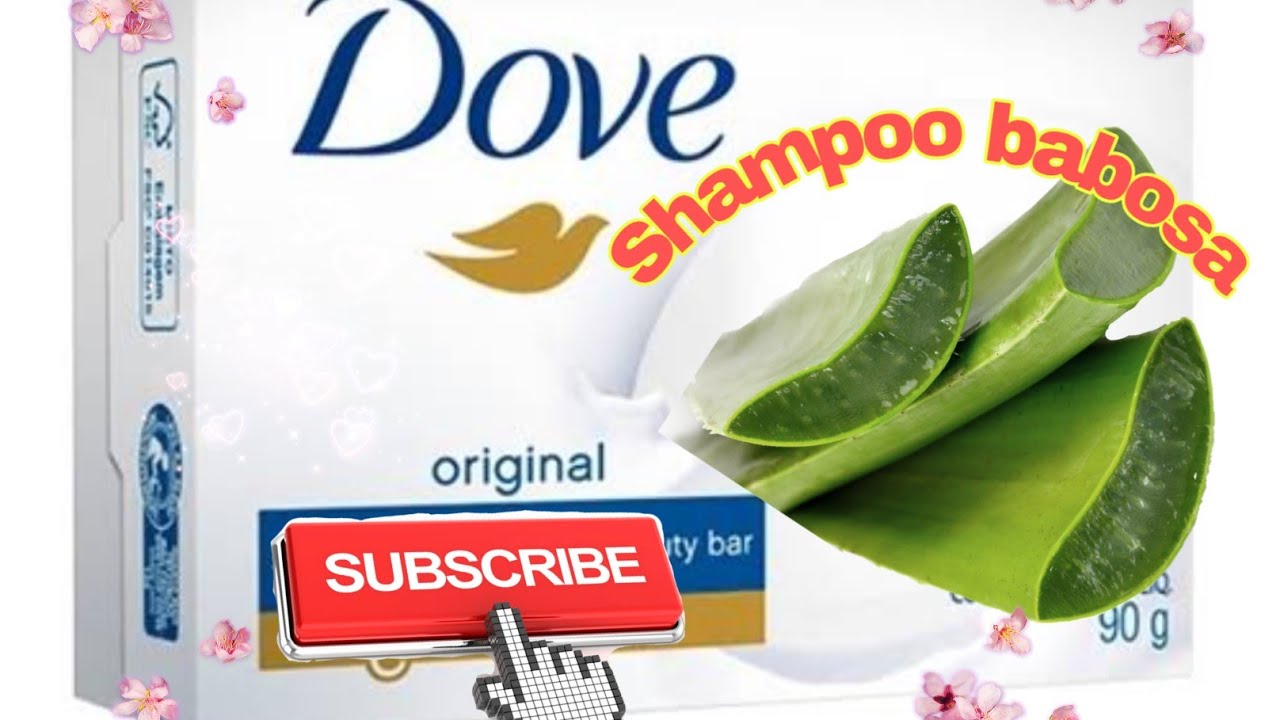 Shampoo Dove com babosa