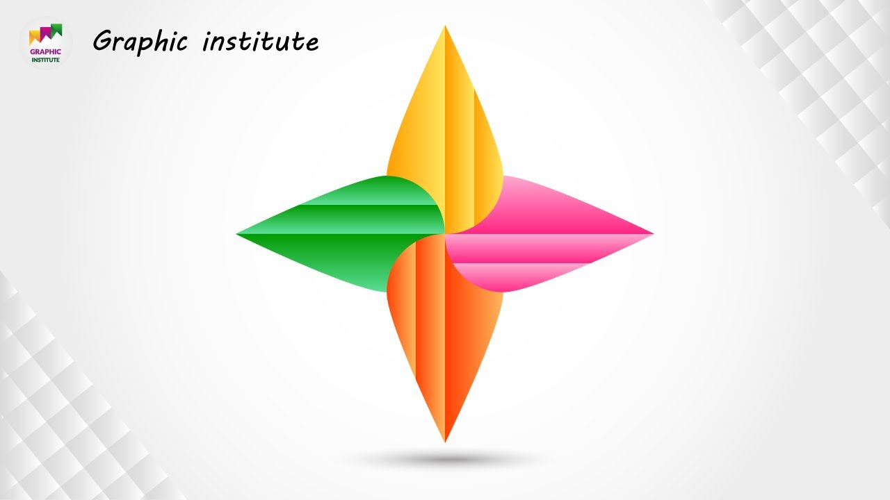 Star Logo Design | 3D Star Logo Design In Illustrator