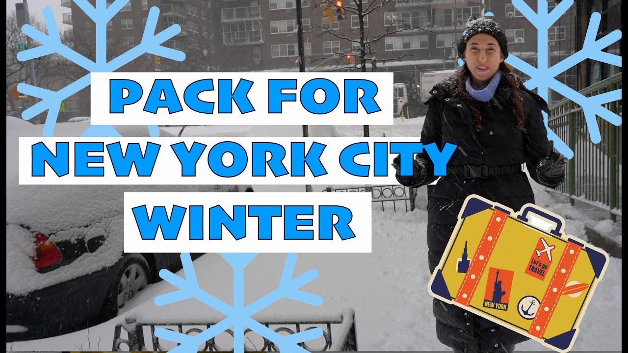 How to not FREEZE in NYC | What to pack for NYC Cold!