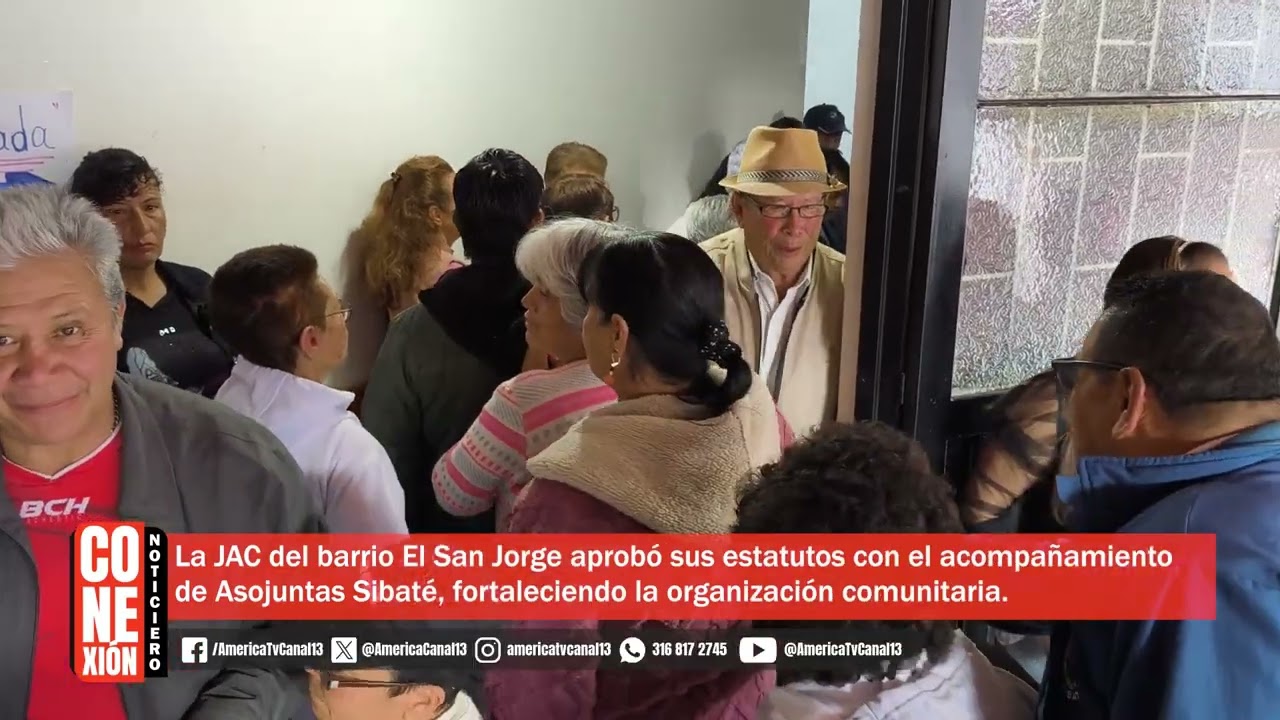 Asojuntas Sibaté acompaña socialización de estatutos en el barrio El San Jorge 📋🤝