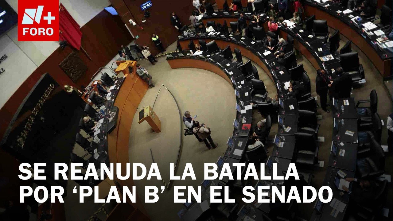 Senado reanuda debate del Plan B de Reforma Electoral de Claudia Sheinbaum
