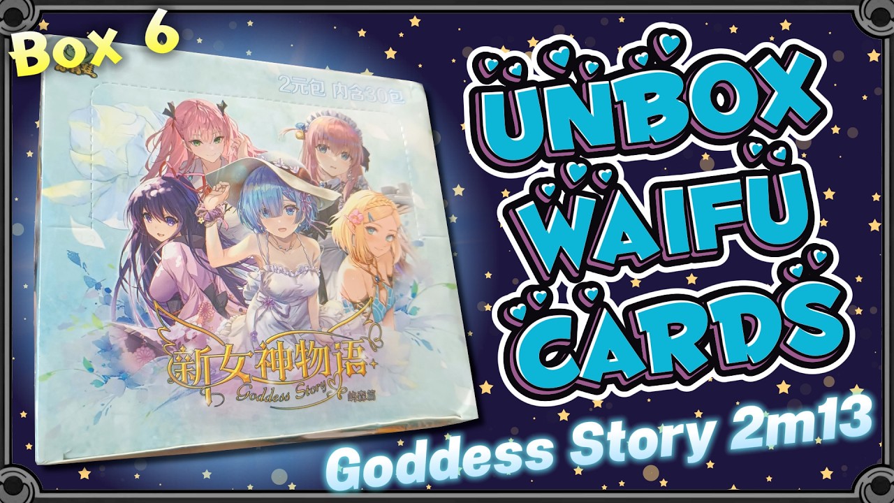 Box 6 - Goddess Story NS-2M13 Unbox #waifu #unboxing #goddessstory