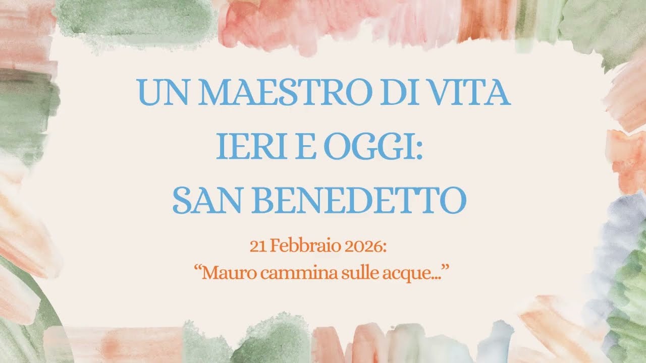 Corso Vita di San Benedetto-