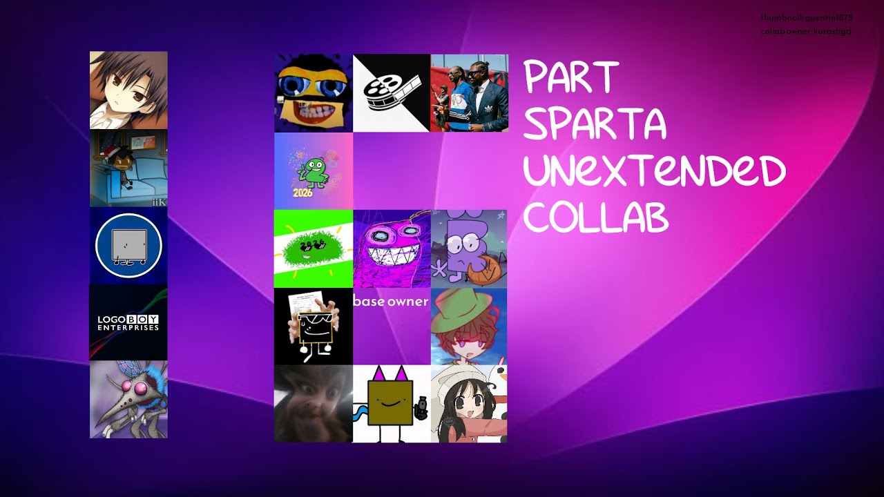 The 16 Part Sparta Unextended Remix Collab