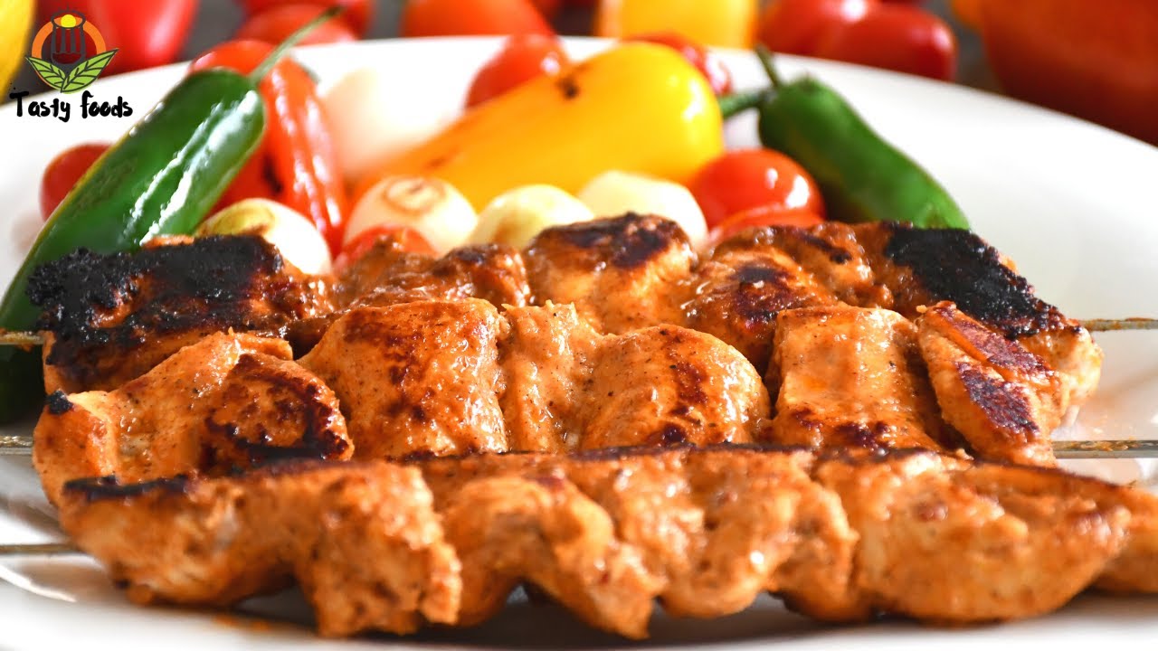 Turkish Chicken Kebab Recipe | Kebabs Recipe Without Grill & Oven | Tasty Foods