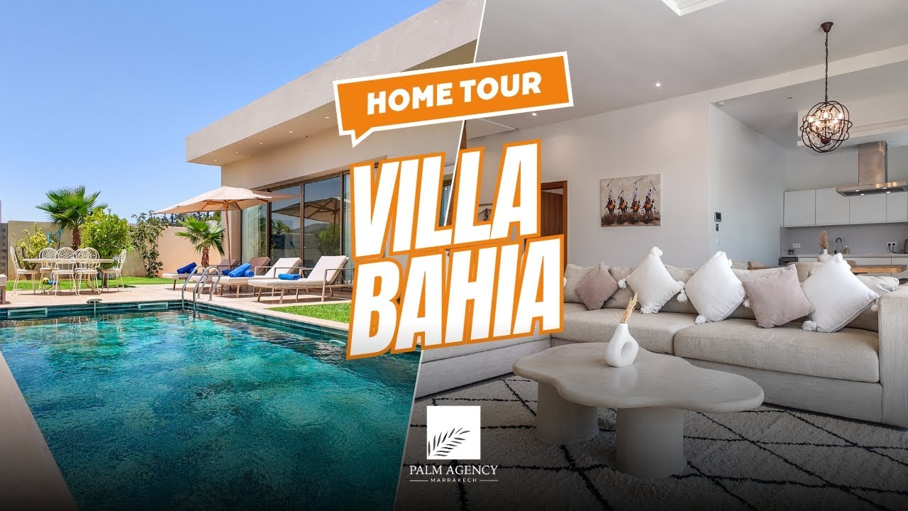 Découvrez la Villa BAHIA à Marrakech | Luxe, Confort et Sérénité 2024