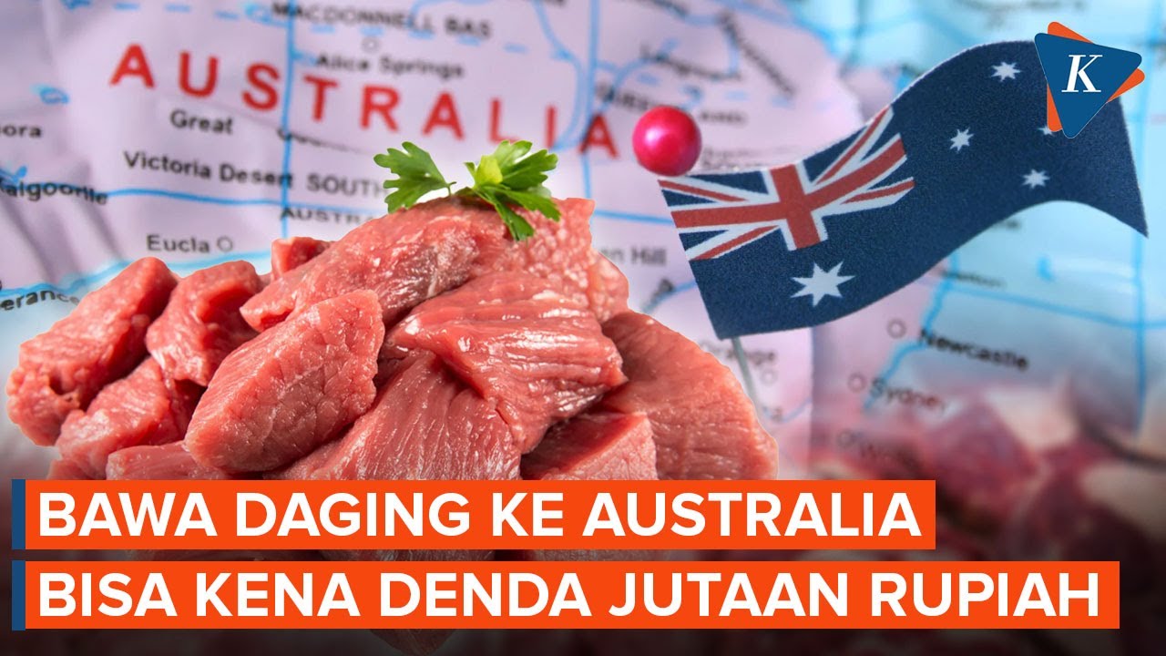 Jangan Sembarangan Bawa Daging ke Australia, Bisa Kena Denda Jutaan Rupiah, Kenapa?
