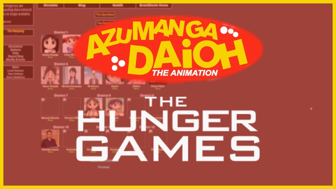 The Azumanga Daioh Hunger Games