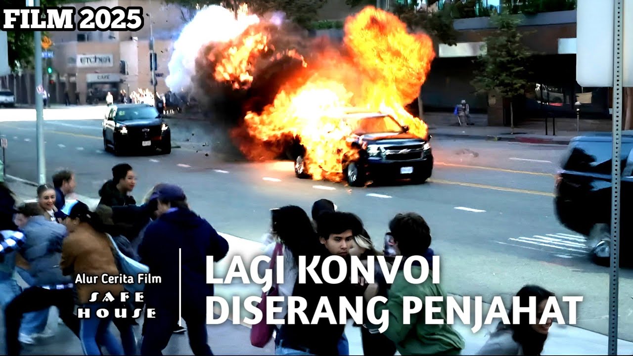 KONVOI WAPRES DISERANG, EMPAT ORANG AGEN TERJEBAK DAN SALAH SATUNYA ADALAH PENGKHIANAT ‼️ ALUR FILM
