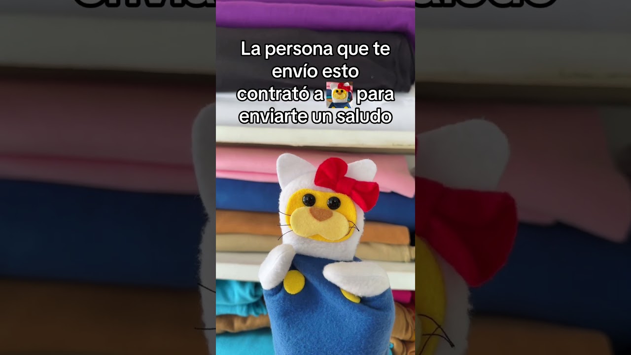 Saludos de Leoncio #leoncio #leoncito #kitty #humor #saludos #kawaii #tierno #feliz