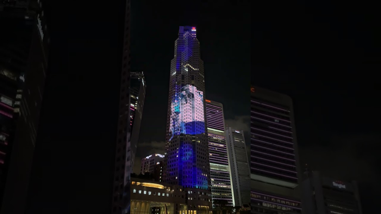 UOB light show