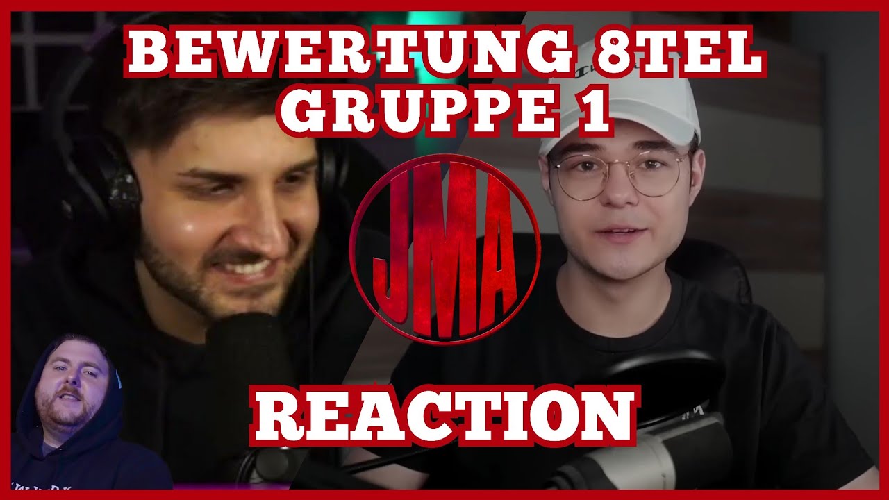 JMA 2 - BEWERTUNG 8tel-Finale GRUPPE 1 | Parker & Mace Reagieren
