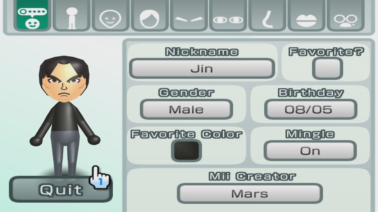 Jin Kazama - Tekken - Mii 3523