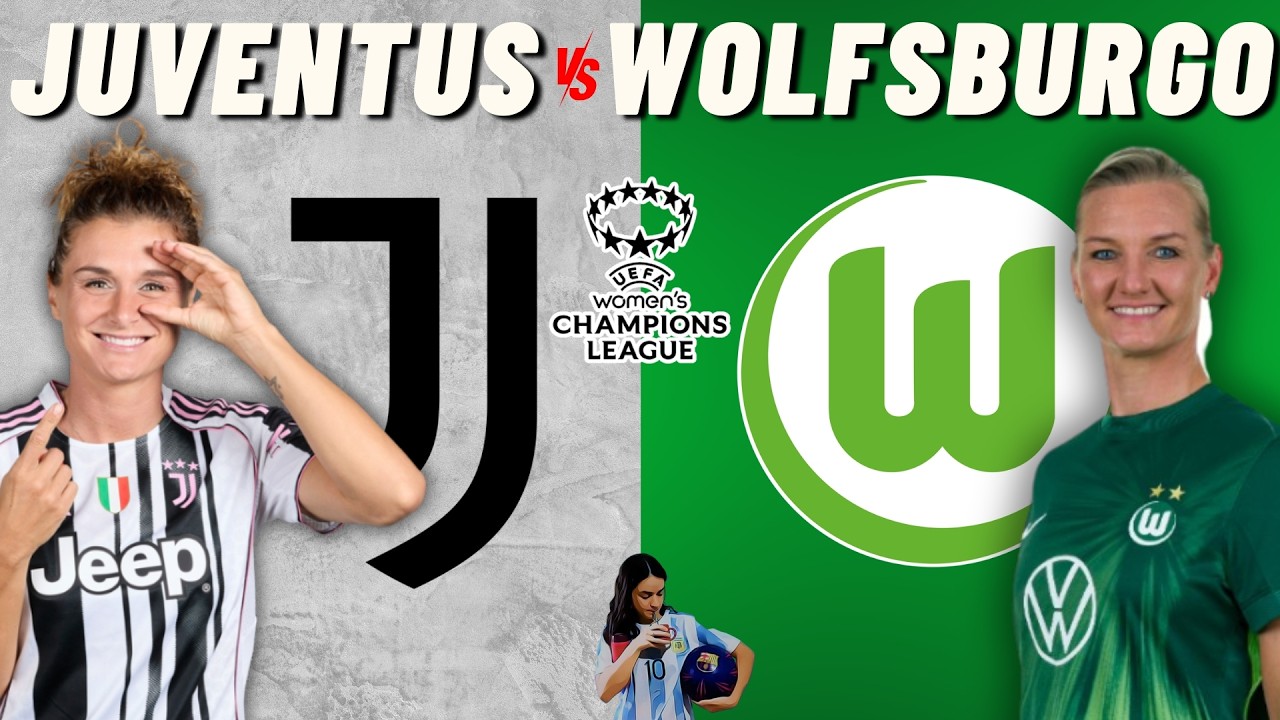 🔴 JUVENTUS vs WOLFSBURGO 🎙️ COMENTARIOS EN VIVO ⚽ VUELTA 8vos de final (PLAY-OFFS) UWCL