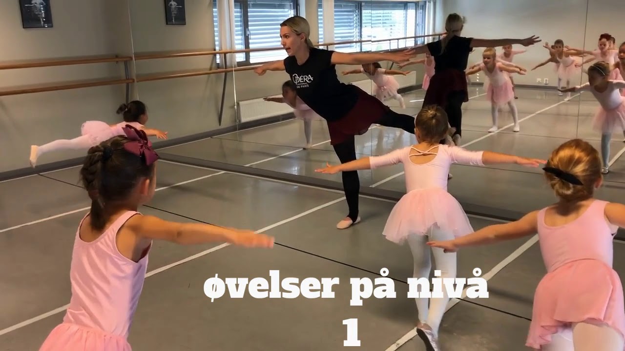 Klassisk Ballett liten oversikt fra nivå 1 og oppover