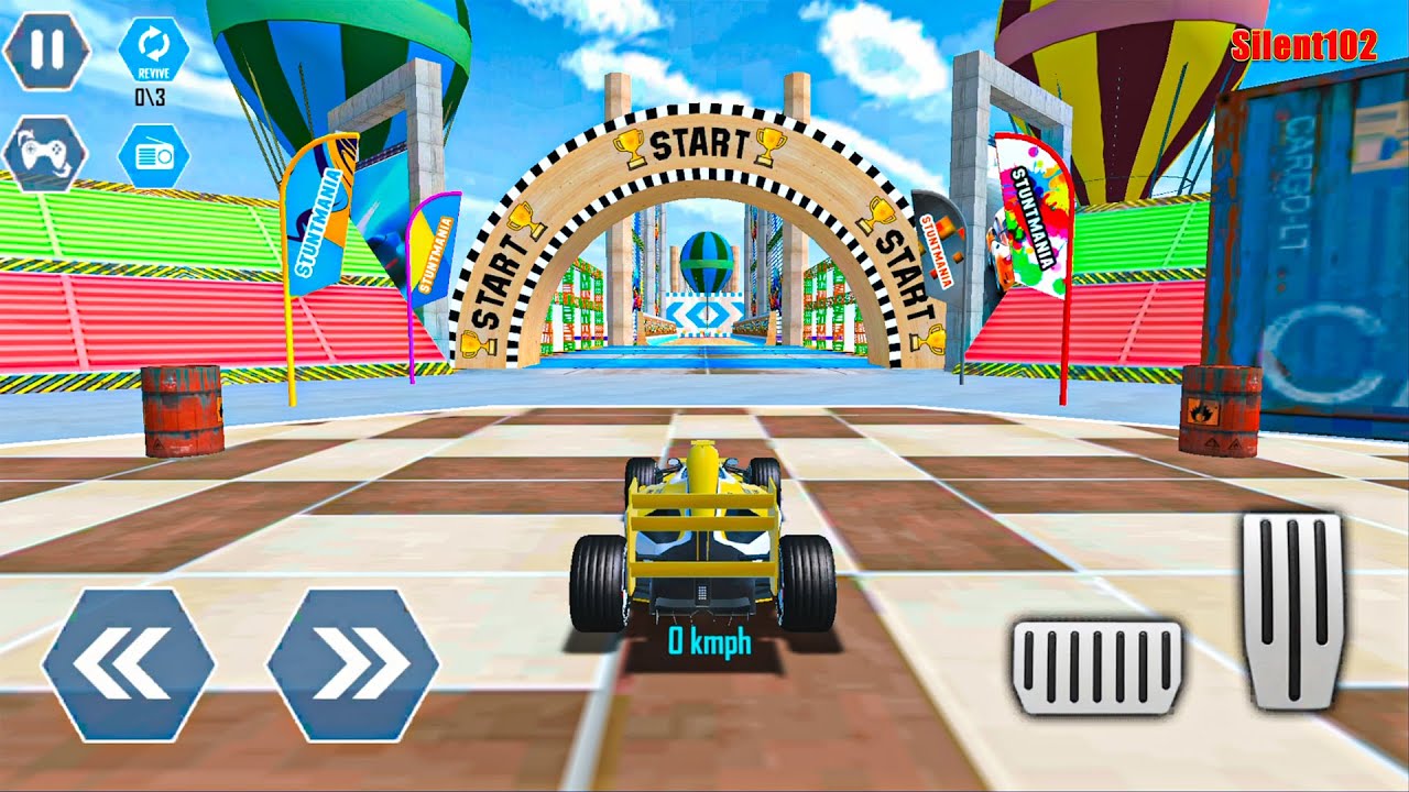 Formula Car Stunts 2021 - Mega Ramp Stunt Car Games #3 - Android Gameplay