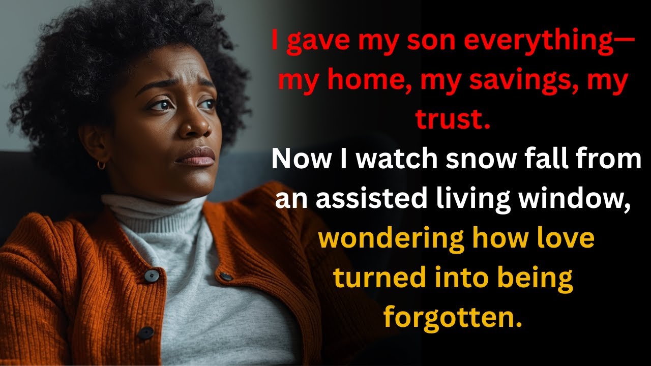 “I Gave My Son My Home… He Put Me in Assisted Living.”