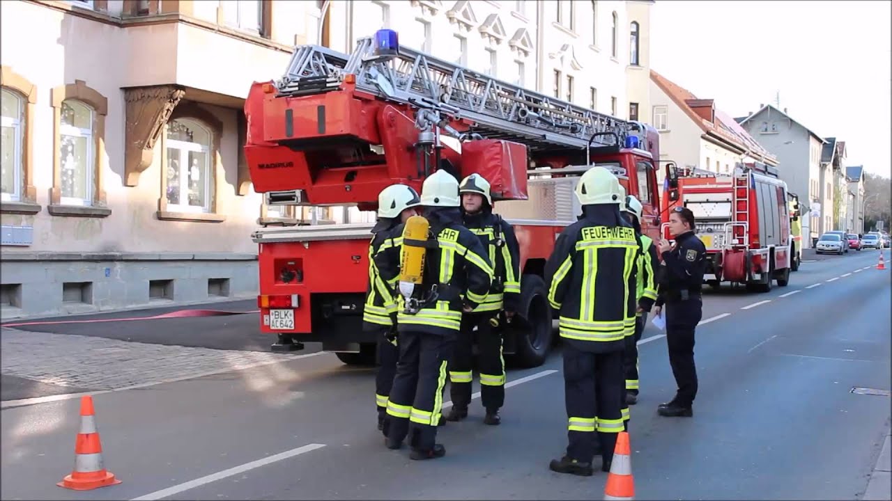 Kaminbrand in Zeitz