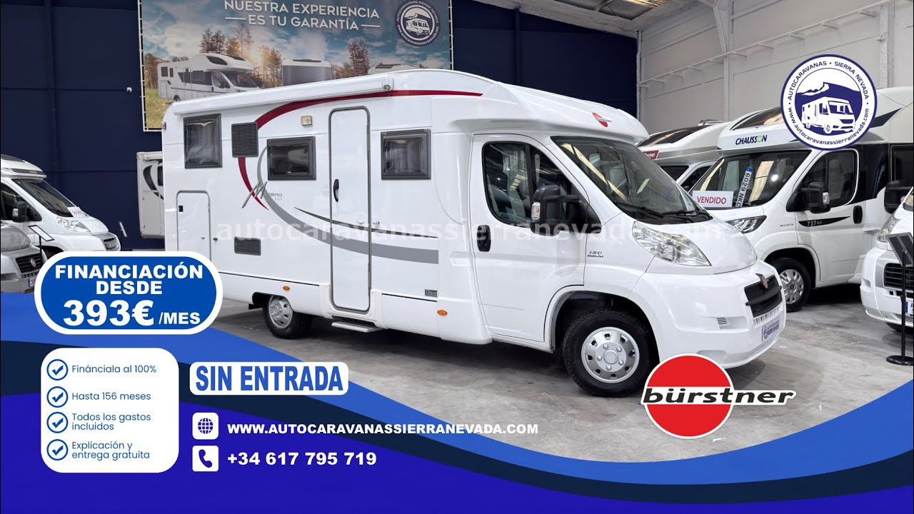 E25/113 AUTOCARAVANA PERFILADA BURSTNER MARANO T675