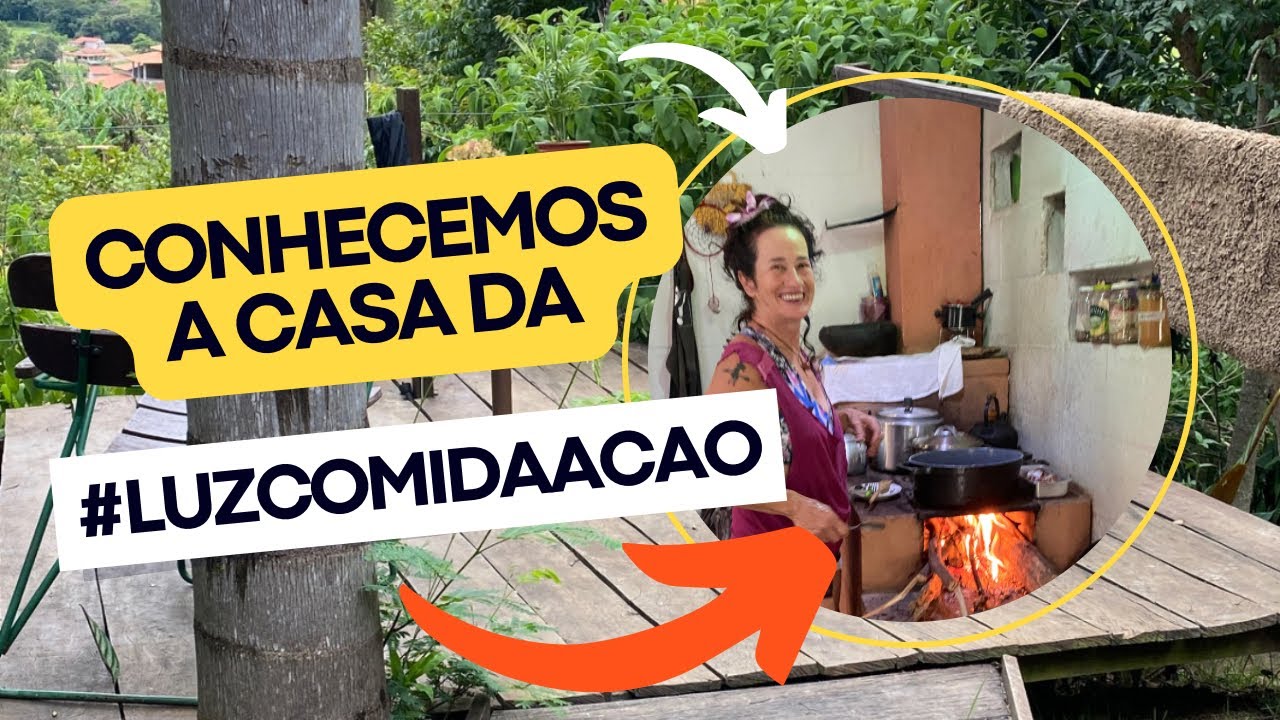 Conhecemos a casa de Luz (e lá tem mesmo muita luz)