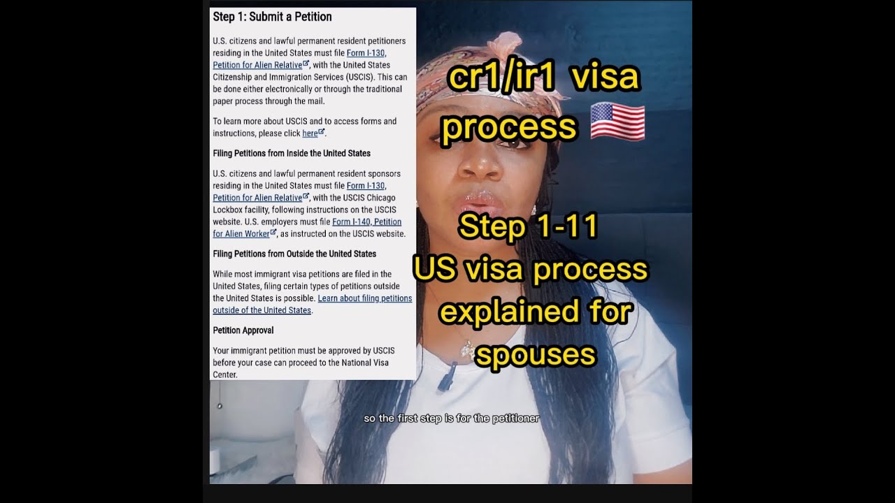 CR1/IR1 marriage 🇺🇸 visa process,What you need to know.11 easy steps