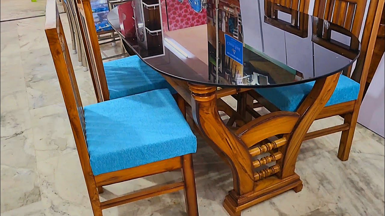 Wood Dining Table  New Design