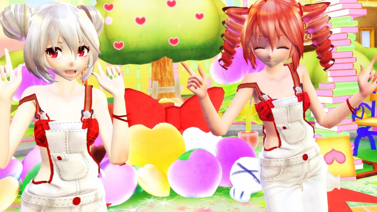 【MMD】Drop Pop Candy- Kasane Teto, Sukone Tei (+Dl)