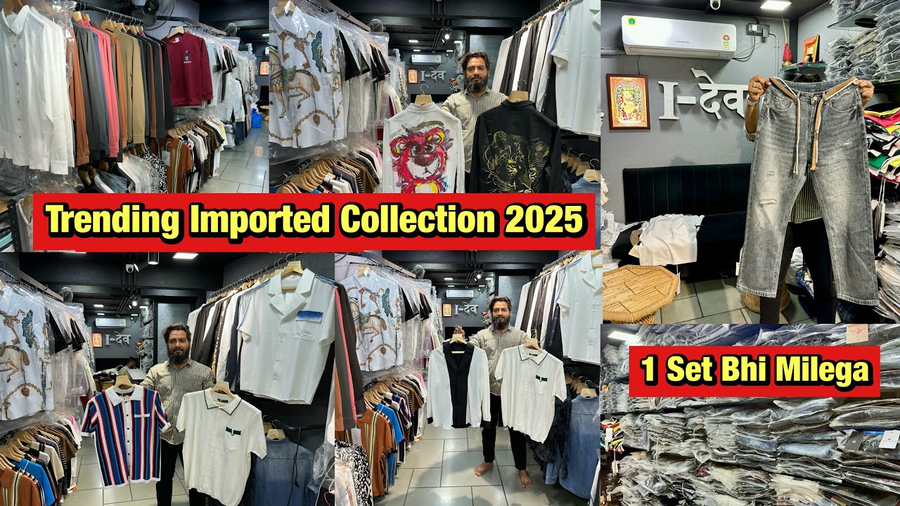 I-Dev | Trending Imported Clothes Wholesaler | 1 Set Bhi Milega | Khar Wholesale Market Mumbai 