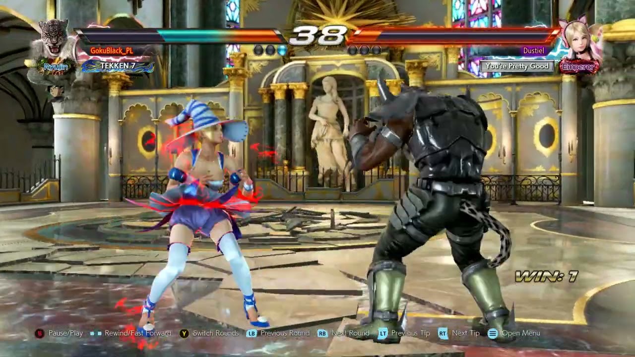 Tekken 7 Pc : GokuBlack_PL Vs Dustiel