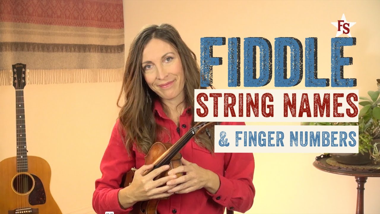 What Are The Strings On A Fiddle? | Violin String Names & Finger Numbers