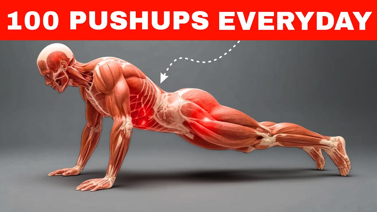 What Happens When You Do 100 Push-Ups Every Day for 90 Days? | Shocking Body Transformation!