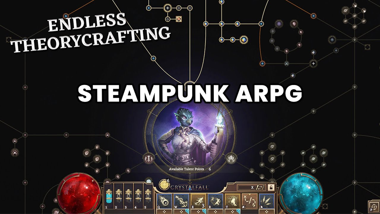 Endless Theorycrafting in this Steampunk ARPG!