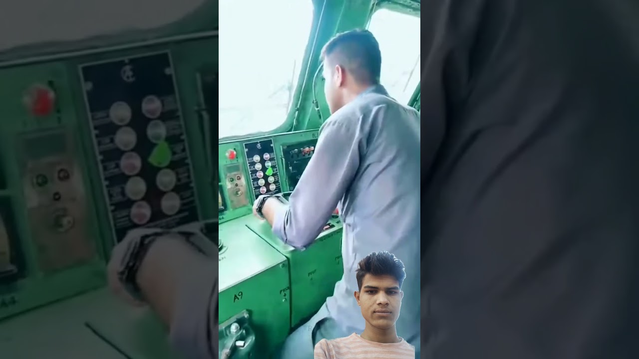 Train driver seat #railway #train #shorts #youtubeshorts #ytshorts