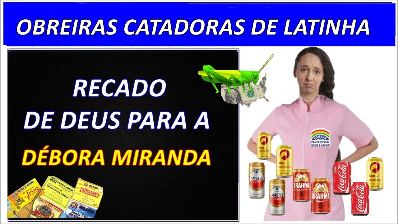 Uma advertência de Deus para a DÉBORA MIRANDA da igreja DEUS É AMOR IPDA sobre dízimo e os pobres