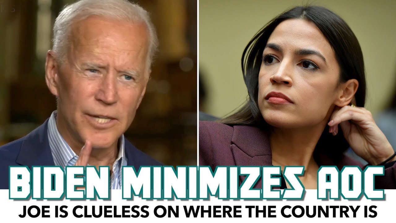 Joe Biden Minimizes AOC&rsquo;s Historic Win