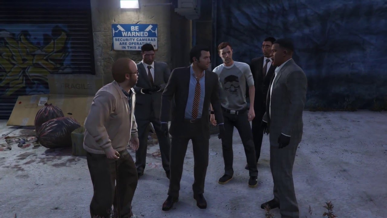 Grand Theft Auto V - 100% Walkthrough Part 23 [PS4] – Mission: The Jewel Store Job (Loud Version)