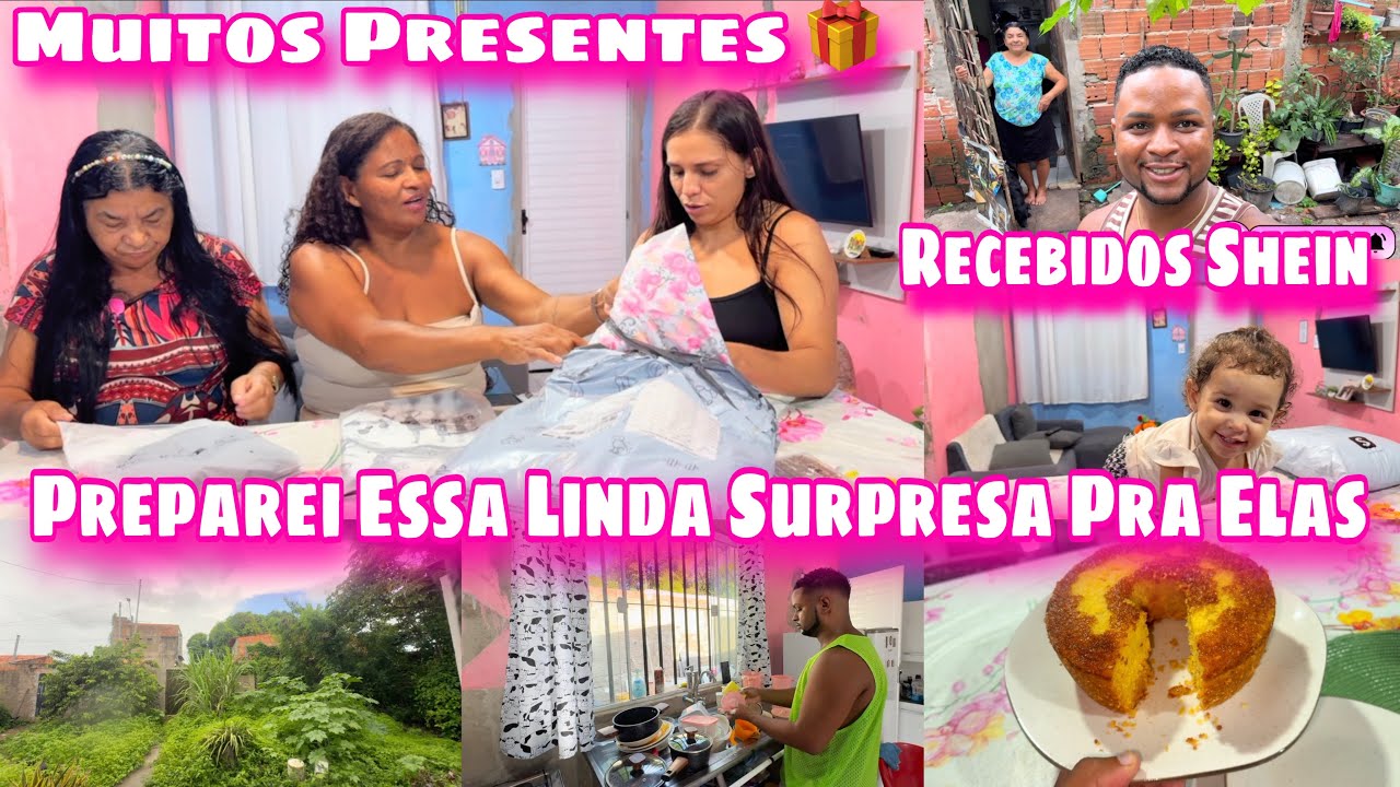 PREPAREI ESSA LINDA SURPRESA PARA ELAS/DIA INTERNACIONAL DA MULHER/CHEGOU PACOTE DE RECEBIDOS SHEIN
