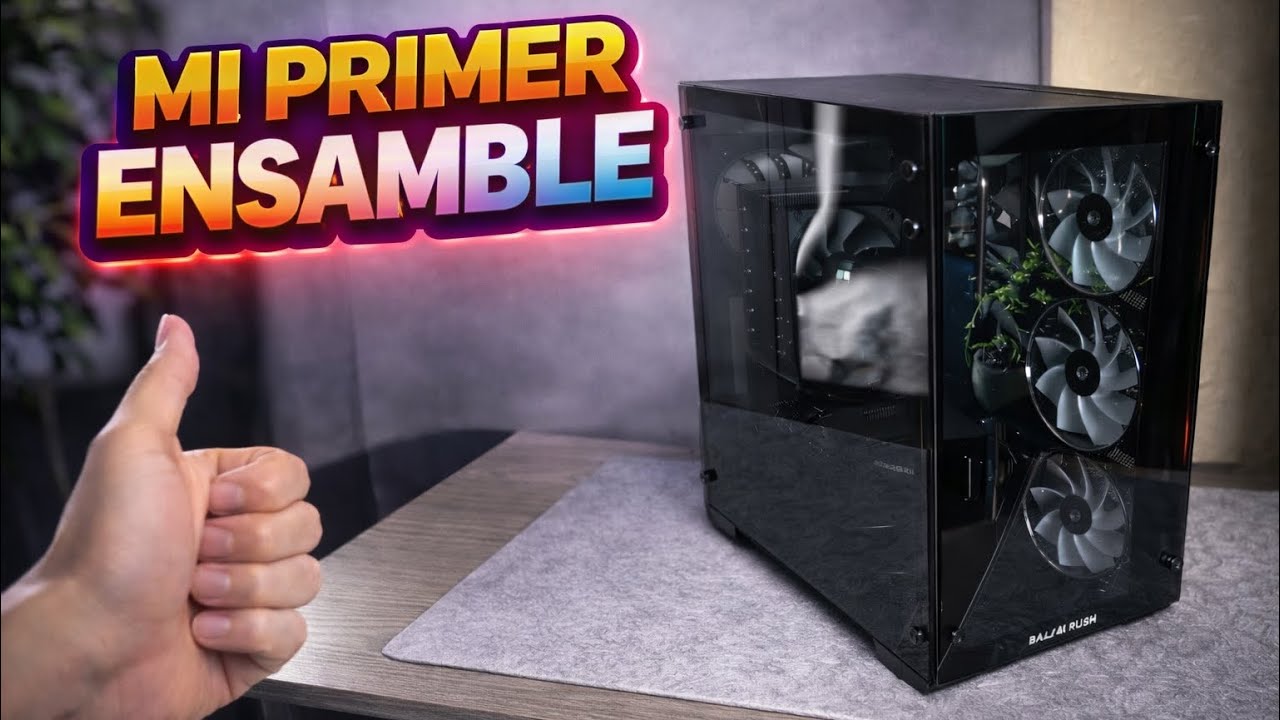 Arme mi Primera PC GAMER (RTX 5060) Ensamble completo (Ryzen 7 5700x)