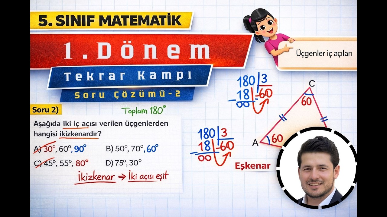 5. Sınıf Matematik 1. Dönem Tekrar Soru Çözümü 2 | Brawl Stars Dünyası