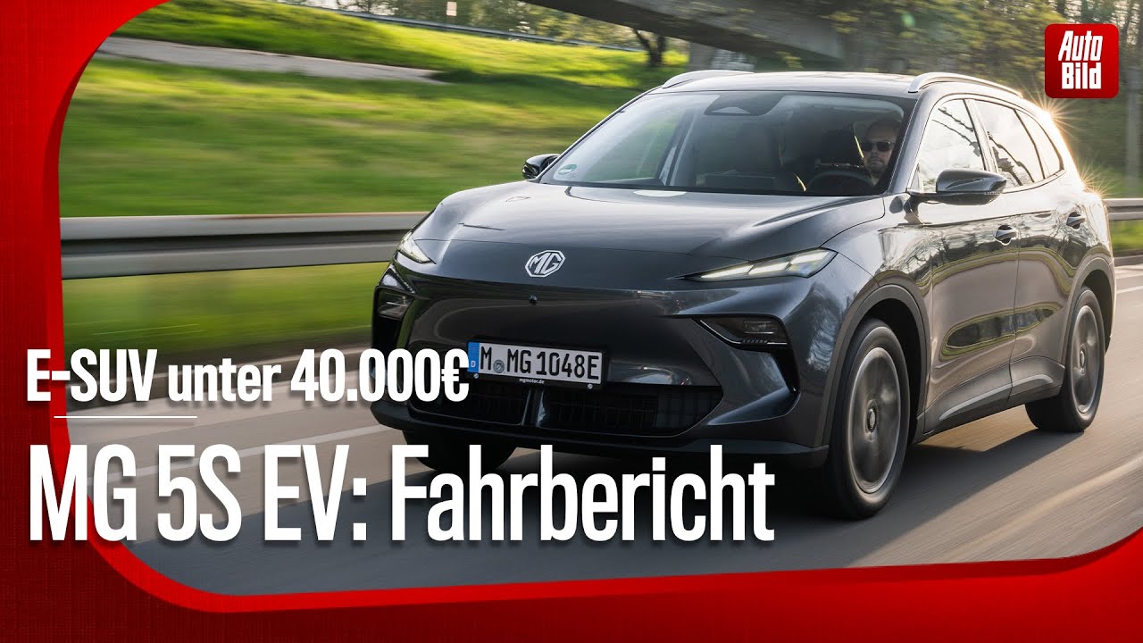 MG 5S EV unter 40.000&euro;: Fahrbericht mit Thomas Geiger