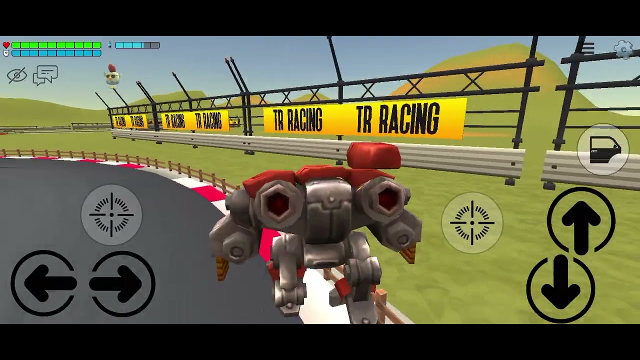 Gané una carrera en chicken gun