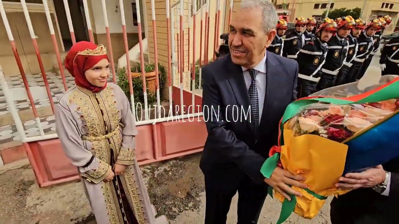 الوالي العطفاوي يشارك أسرة الوقاية المدنية الاحتفال بعيدها وجدة