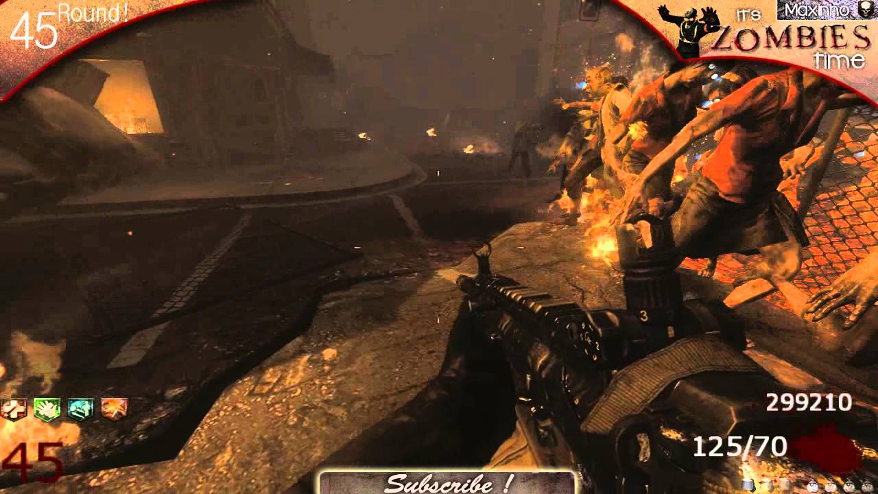Black Ops 2: Zombie - 46 Round ! Gameplay PL ! Highest round on PC ?